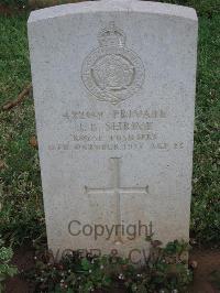 Dar Es Salaam War Cemetery - Shrive, John Bernard